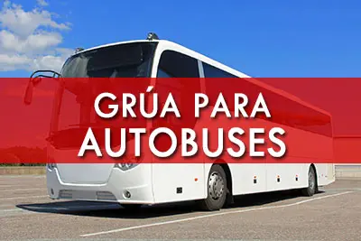 grua para autobus en malaga