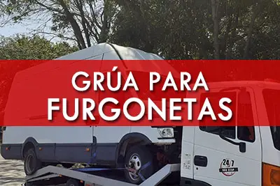 gruas para furgonetas en malaga
